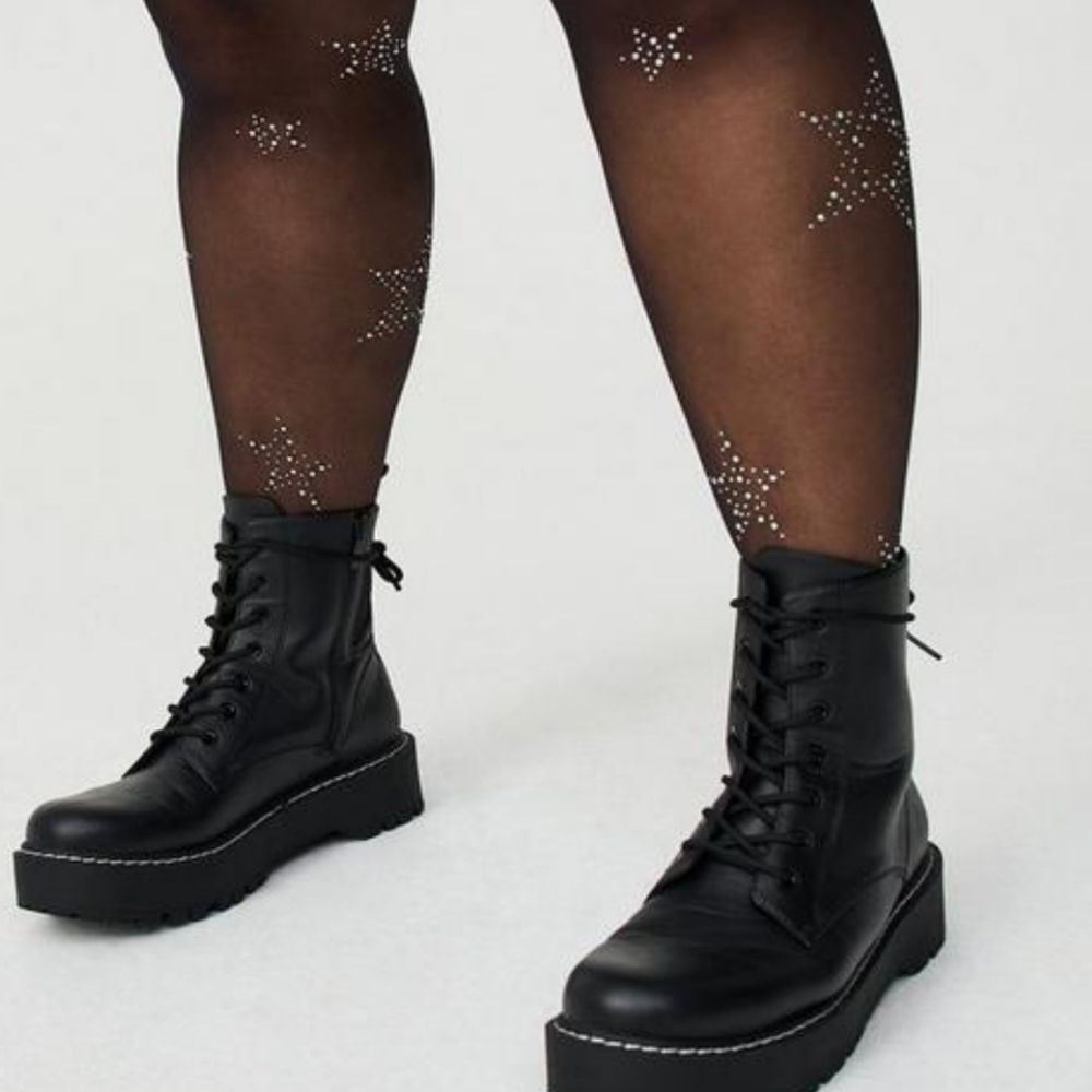 Torrid Retro Star Shine Tights - New